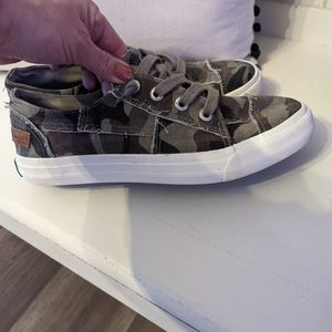 Blowfish camo slip on shoes